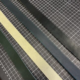 Lederriemen Restepaket gemischt 25mm Blankleder + Geschirrleder #29
